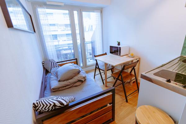 Appartement Puteaux 1 pièce MEUBLE
