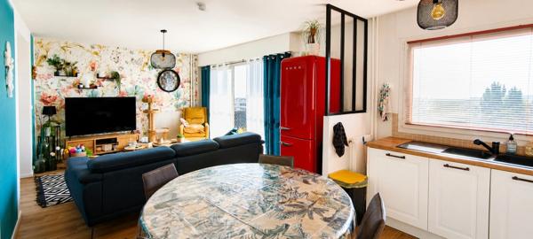 BEAUVAIS – Résidence Jeanne Hachette – Appartement F5 de 96,16 m² avec balcon, 5ᵉ étage avec ascenseur