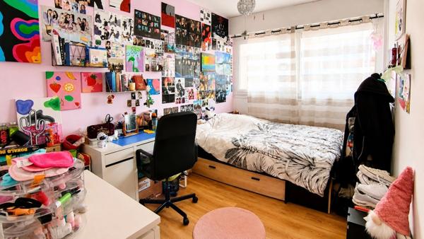 BEAUVAIS – Résidence Jeanne Hachette – Appartement F5 de 96,16 m² avec balcon, 5ᵉ étage avec ascenseur