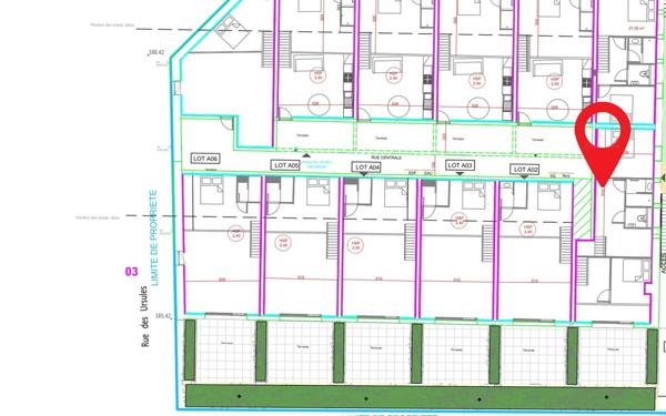 Appartement à vendre    2 pièces • 94 m2 Trévoux