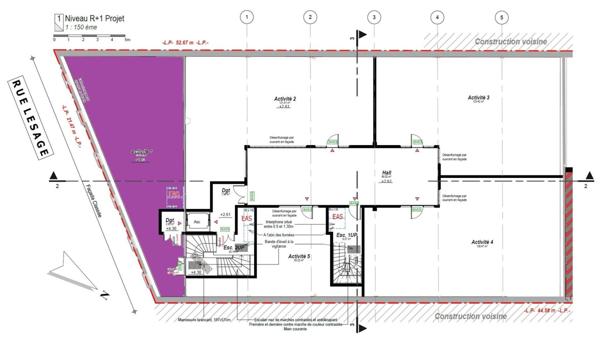 A VENDRE - PLATEAU A AMENAGER - LOCAL PROFESSIONNEL - PROCHE BOULINGRIN/ UCPA