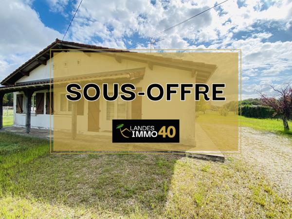 Saint-Vincent-de-Paul (40990) Maison 3 chambres , de plain-pied avec dépendances sur 1 700 m²