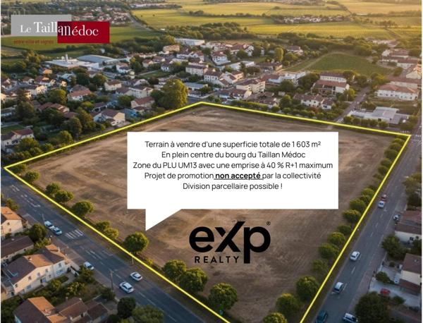 Terrain à vendre - Le Taillan Médoc
