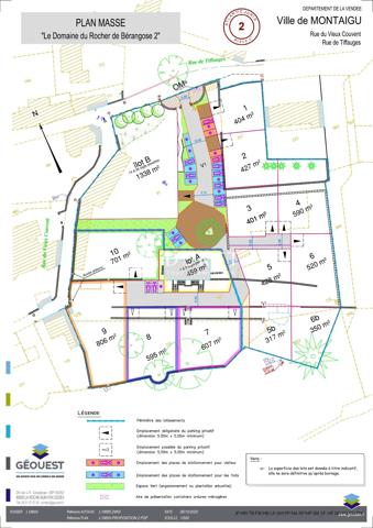 Terrain constructible à vendre, 401 m² - Montaigu-Vendée 85600