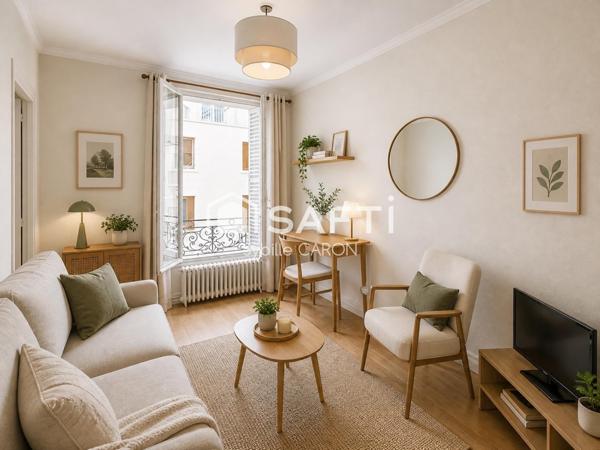 Metro Montparnasse -14 rue Maison Dieu 75014 - 37 m² - 2 salles de bain - Idéal colocation ou 2 pièces