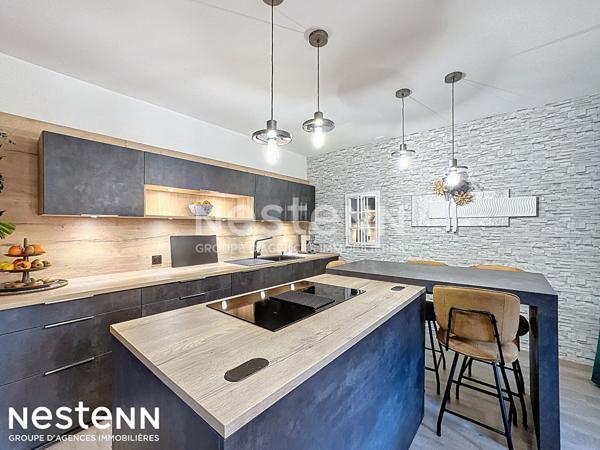 Charmant appartement meublé 3 pièces 58 m² entièrement rénové avec cellier & place de parking dans garage privé