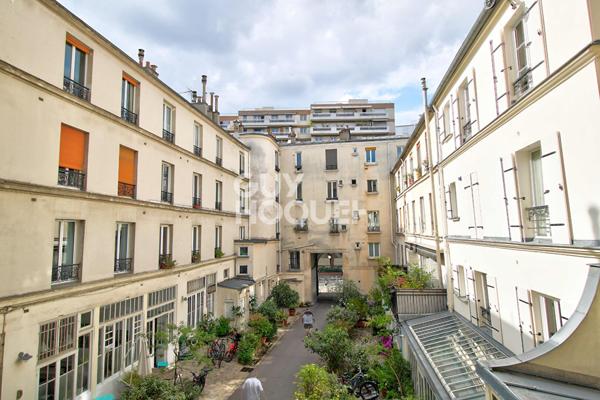 3 pièces rue Oberkampf / Au calme sur cour
