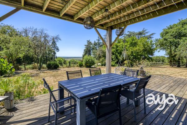 ENTRE NANTES ET LA BAULE – MAISON DE 250 M² SUR PLUS DE 6 HECTARES