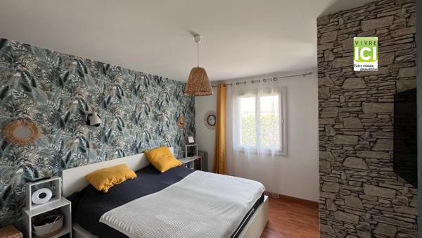 MAISON PLAIN PIED CENTRE LA CHAPELLE BASSE MER 3 CHAMBRES ET 1 BUREAU