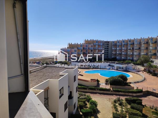 Au pied de la plage, beau T2 avec loggia + Parking