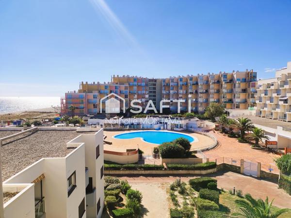 Au pied de la plage, beau T2 avec loggia + Parking