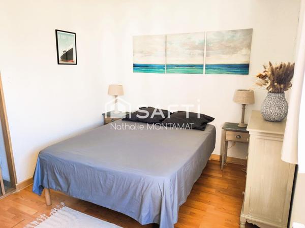 Au pied de la plage, beau T2 avec loggia + Parking