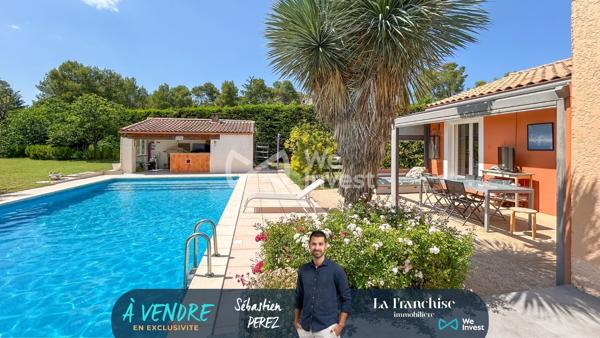 VILLA DE PLAIN PIED SUR TRES GRANDE PARCELLE - ST CLEMENT DE RIVIERE
