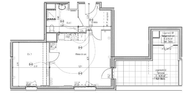 Appartement à louer à Nantes (44300)