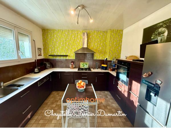 Maison familiale 180 m² - 4 chambres- Grand sous-sol-Garage 100 m²