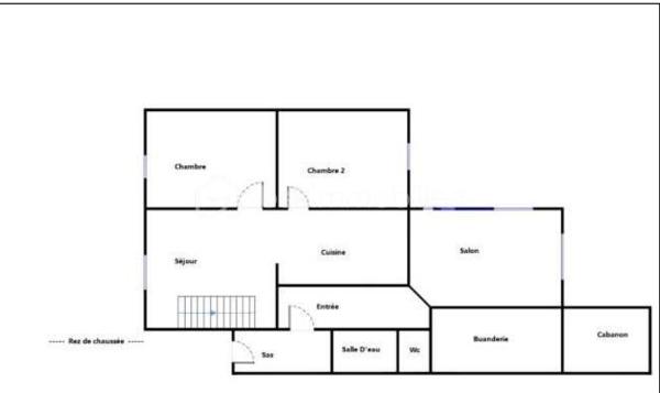 Maison ancienne de 80 m²
