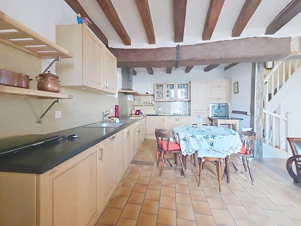 Maison/Appartement de charme 84m² au sol - en bord de maine