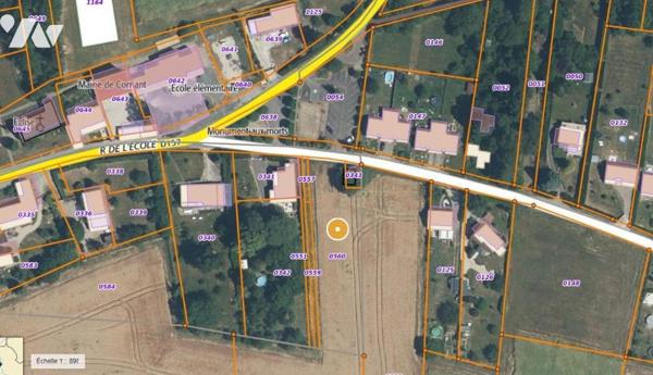 Terrain à Vendre à Cornant (89500) en Yonne (89) - à 15mins de SENS  avec accès par la rocade s...
