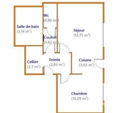 Immeuble à vendre  200 m 2   FLAVIGNY SUR MOSELLE  - 54