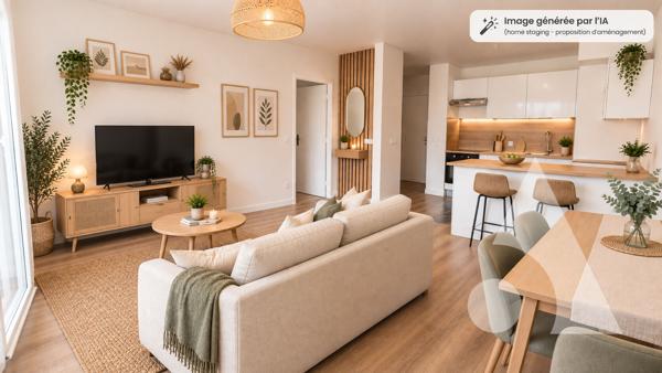 Appartement 2 pièces 41.21 m2