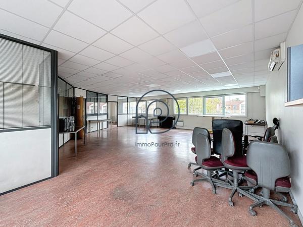 Lille – Bureaux 129 m² avec parkings Prix attractif