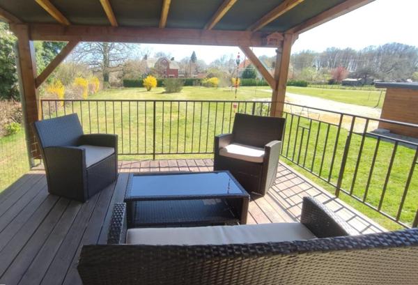 Maison individuelle avec beau terrain plat à Soursac