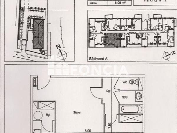 Location Appartement 2 pièces 46.95 m² - 134 RUE VICTOR HUGO Hersin Coupigny 62530