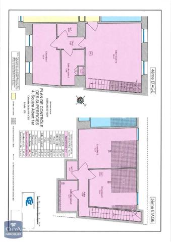 Appartement à louer 4 pièces 84.7m² Vichy (03200)