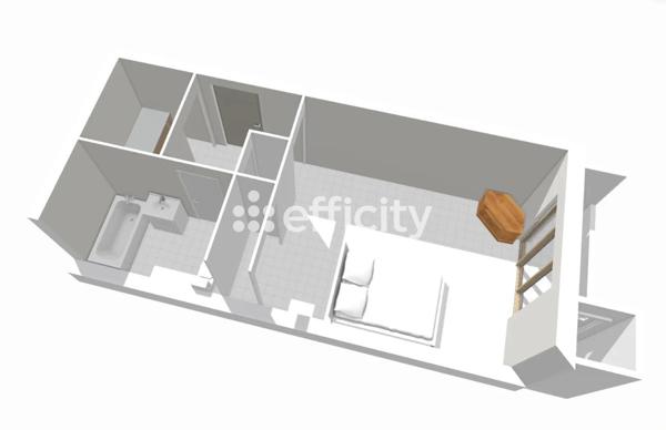 Appartement 2 pièces - 30 m² Exclusivité efficity