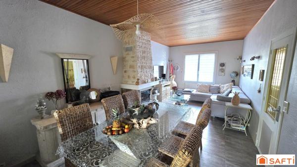 Agréable maison avec jardin et 2 garages