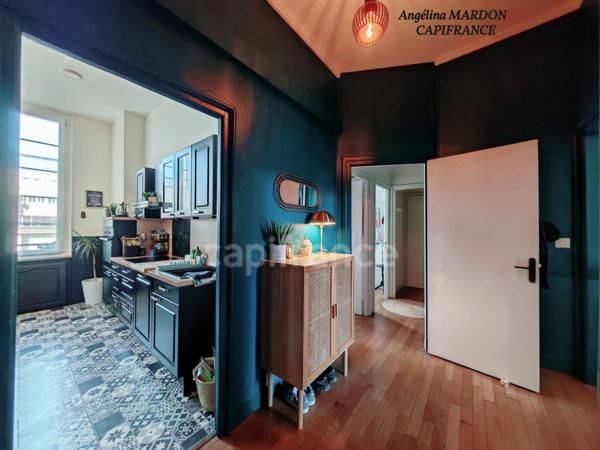 Appartement T3 de 80 m2 + Parking privé, le HAVRE CENTRE VILLE sur le secteur " SQUARE SAINT ROCH/PLAGE/AVENUE FOCH"