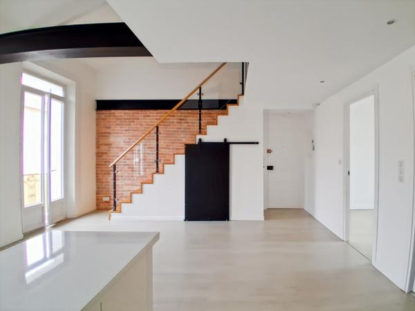 Appartement Cannes 3 pièces duplex, rénové, balcon