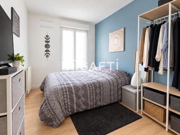 BEL APPARTEMENT F2 REFAIT A NEUF DANS RESIDENCE SECURISEE AVEC ASCENSEUR