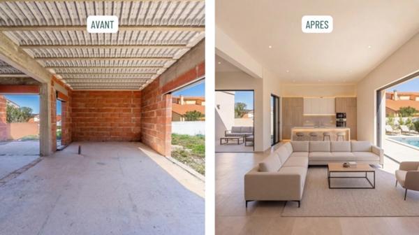 Maison d’architecte hors d’eau à personnaliser – 4 pièces – 123 m² – Terrain 347 m² piscinable – Céret 66400