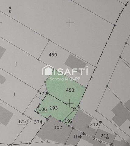 Terrain constructible de 5,98 ares hors lotissement