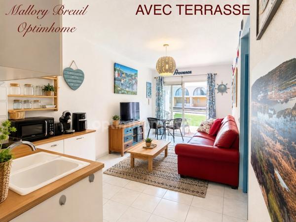Appartement T2bis de 30m2 en rez-de-chaussée avec loggia à SETE (34)