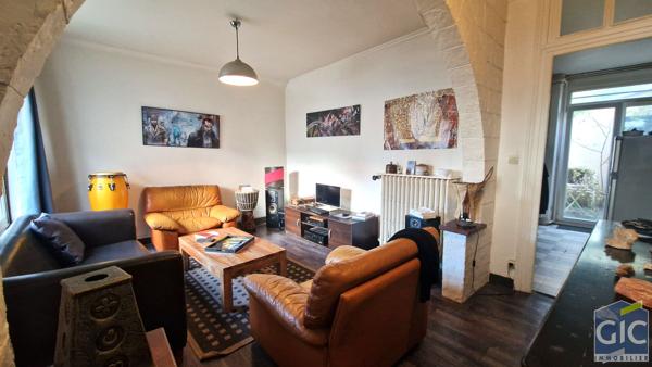 Maison louée Rive Droite 2 chambres courette, Caen 14000