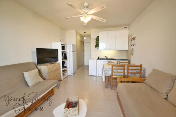 STUDIO DISPOSANT D'UNE MAGNIFIQUE VUE - LE BARCARES (66420)