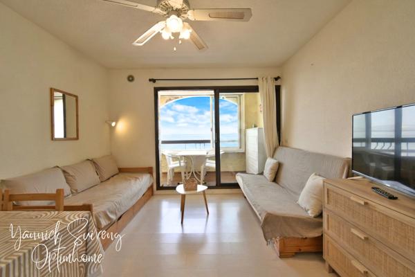 STUDIO DISPOSANT D'UNE MAGNIFIQUE VUE - LE BARCARES (66420)
