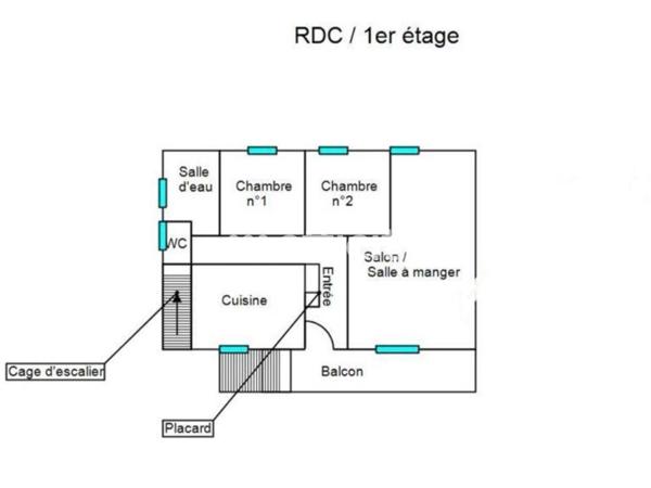 Maison 4 pièces - 92 m²