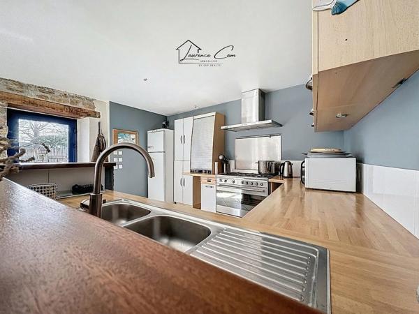 Lilia – Longère en pierre rénovée, pied-à-terre idéal à deux pas de la mer