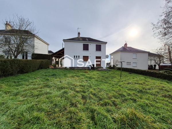 PAVILLON 3 chambres +Jardin +Garage +Préau +Cave