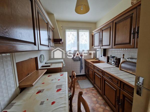 PAVILLON 3 chambres +Jardin +Garage +Préau +Cave