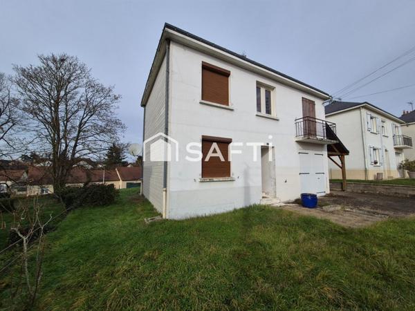 PAVILLON 3 chambres +Jardin +Garage +Préau +Cave