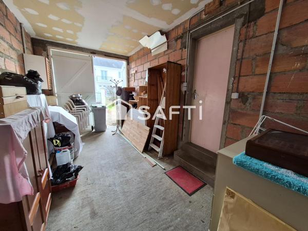 PAVILLON 3 chambres +Jardin +Garage +Préau +Cave