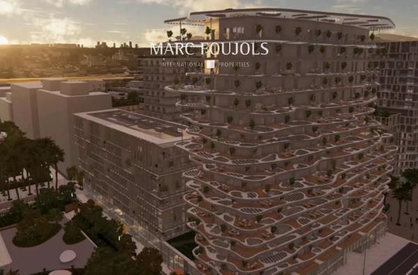 Nice – Programme neuf 3 chambres, terrasses 30,75m² et parking