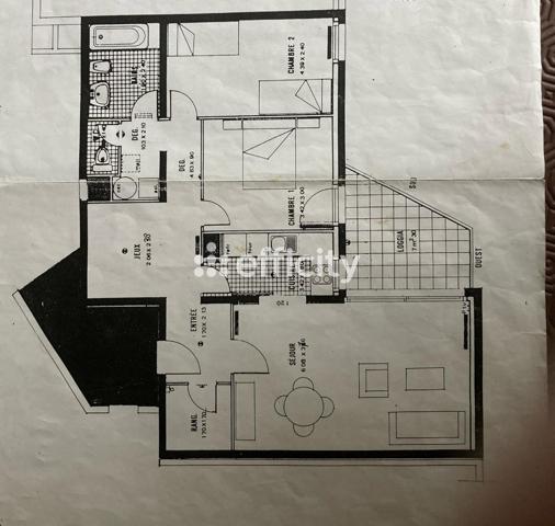 Appartement 3 pièces - 71 m²