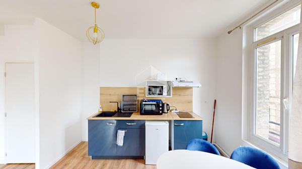 Appartement à louer rénové Le Havre 2 pièces 37 m2 SANS FRAIS de MISE EN LOCATION
