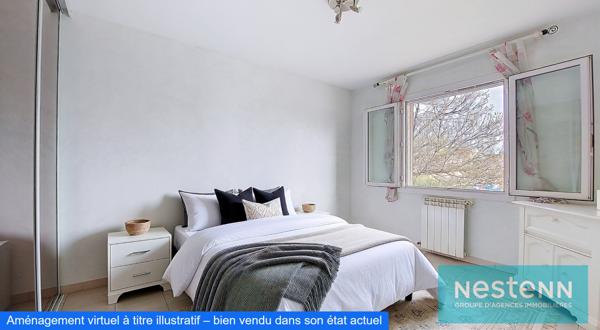 Appartement Istres 3 pièce(s), 76.50m², quartier TRIGANCE, dernier étage + 1 place de stationnement