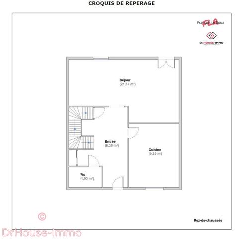 Maison à vendre 4 pièces de 81 m²